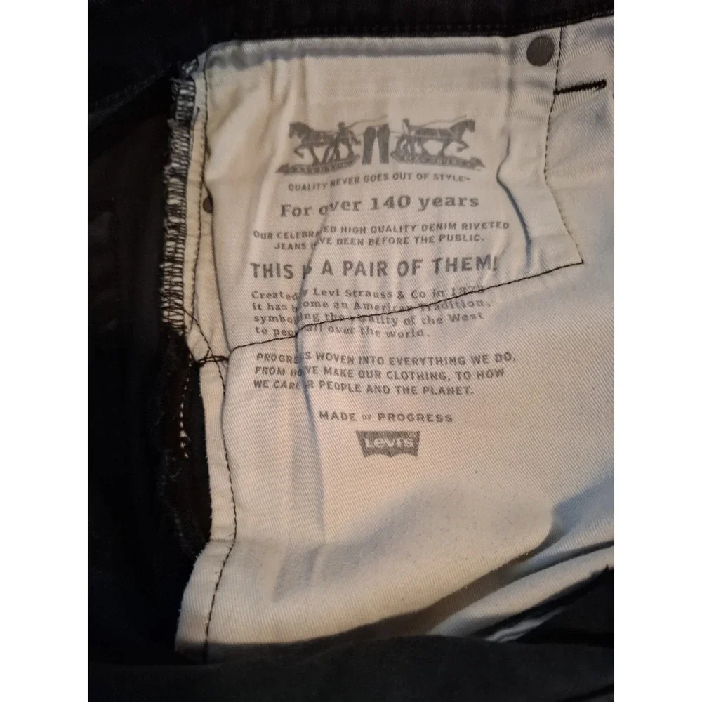 Levi's 511 Jeans 31 30‎ Waist Black